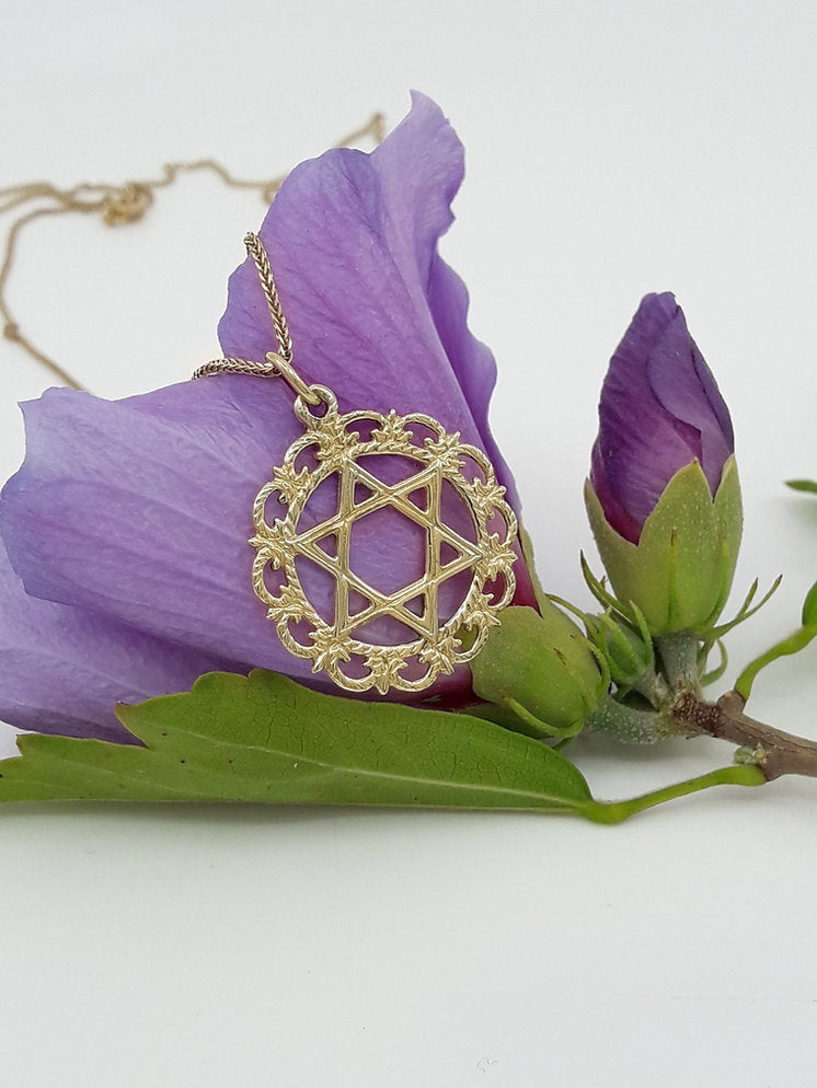 Star of David, 14K Gold