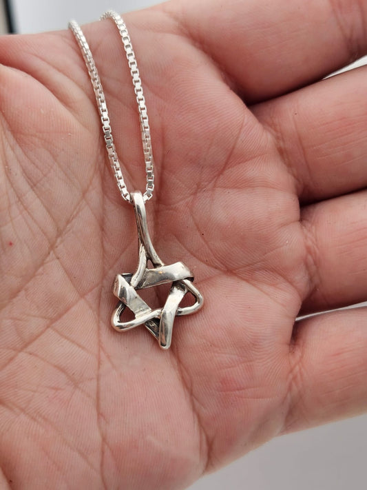 מגן דוד מיוחד מכסף