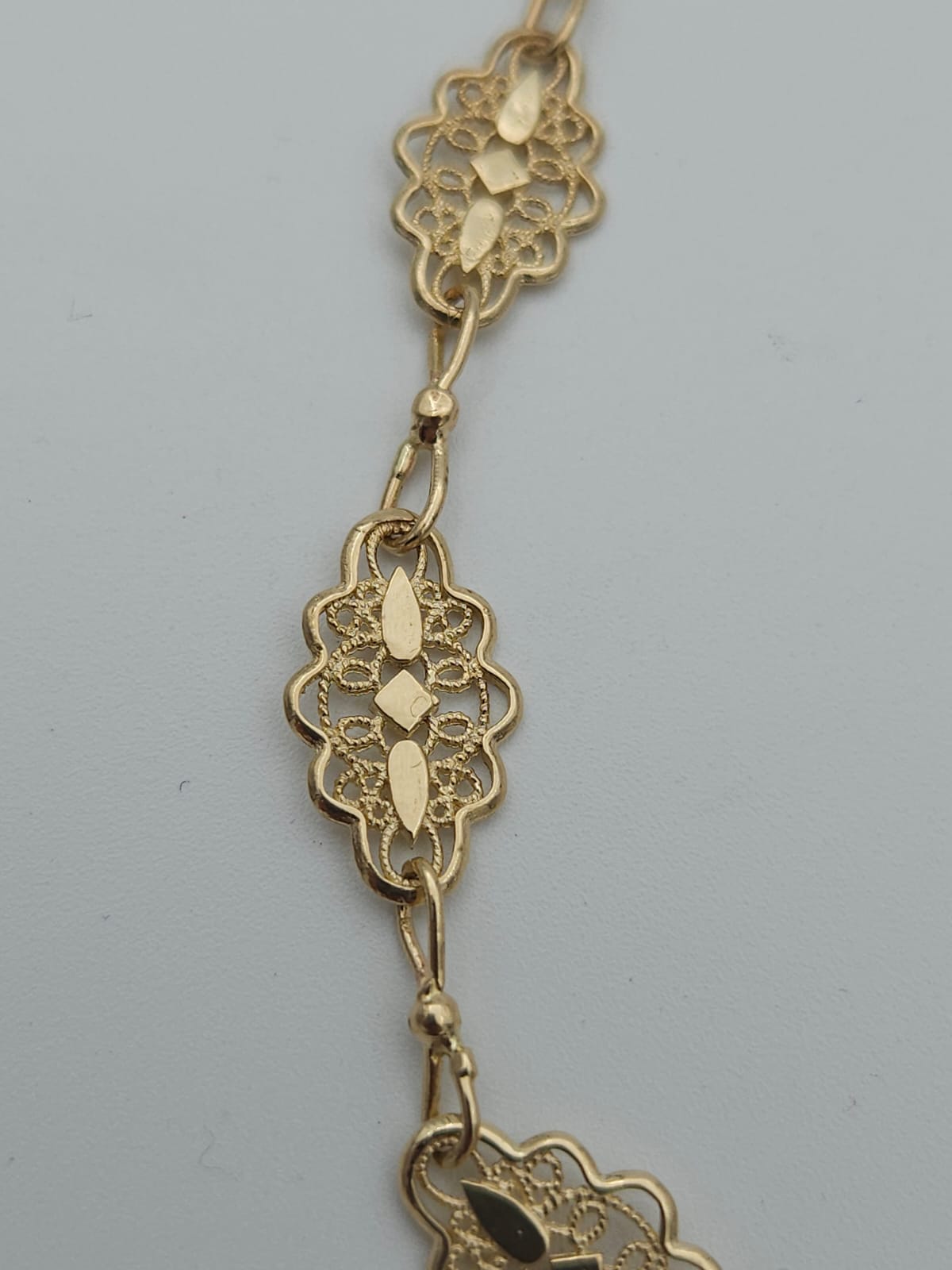 14K Gold Moroccan-Style Sittoir Necklace