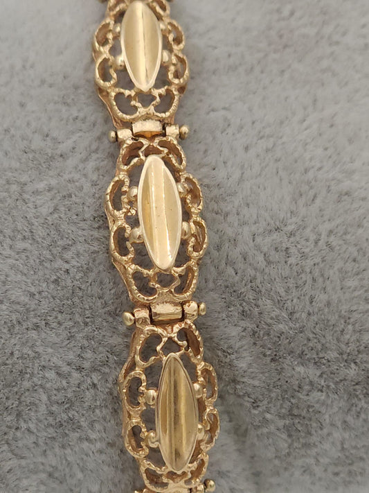 צמיד 14 קראט וינטג'