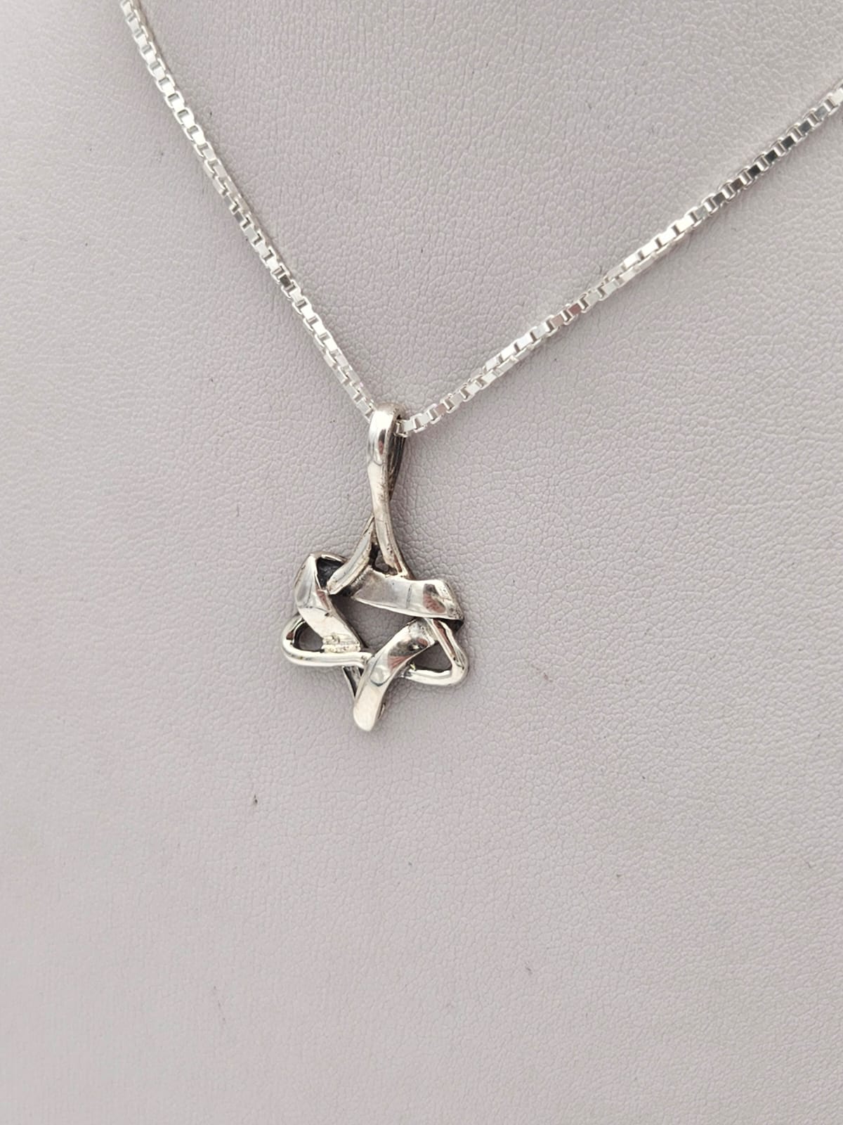 מגן דוד מיוחד מכסף